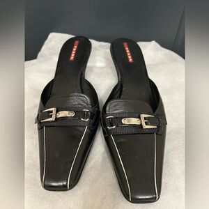 Prada Black Women's Slip-On Shoes